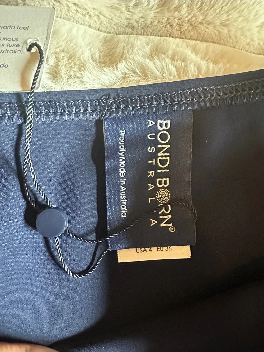 BONDI BORN Deep Navy Swim Bottoms